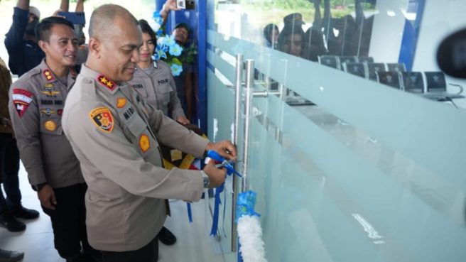 Kapolda Malut resmikan gedung Satpas SIM Prototype Halmahera Barat Media Berjaringan Indonesia Timur
