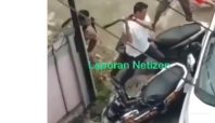 Viral Sebuah Mobil Dilempar Batu Sejumlah Warga, Netizen : Ngelunjak Siih 8 mobil putih dilempar batu Media Berjaringan Indonesia Timur
