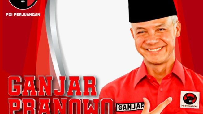 Twibbon Ganjar Pranowo Media Berjaringan Indonesia Timur