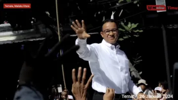 Kampanye di Ternate, Capres 01 Anies Baswedan Disambut Ribuan Warga 17 Anies di Ternate Media Berjaringan Indonesia Timur