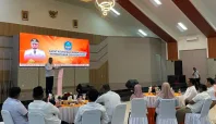 Rapat Koordinasi Bappelitbangda Halsel Media Berjaringan Indonesia Timur
