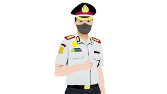 ilustrasi Polisi Media Berjaringan Indonesia Timur