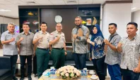 Kunjungan Bupati Bassam Kasuba Media Berjaringan Indonesia Timur