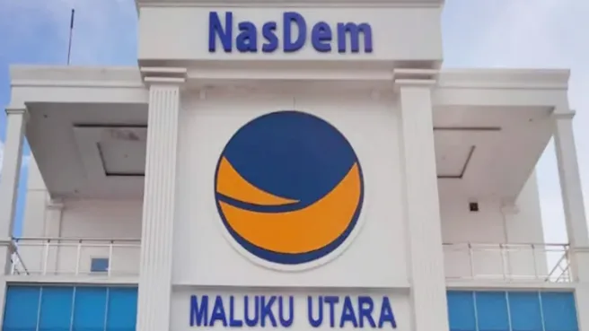 kantor NasDem Maluku Utara disegel Media Berjaringan Indonesia Timur