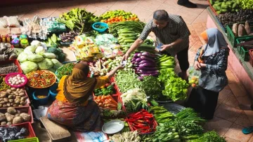 pasar tradisional Media Berjaringan Indonesia Timur