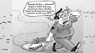 ilustrasi Perjalanan dinas Media Berjaringan Indonesia Timur
