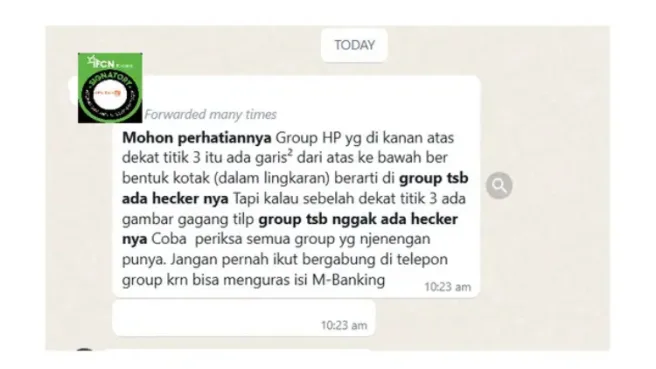 WhatsApp Grup Media Berjaringan Indonesia Timur