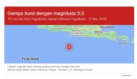 Gempa Berkekuatan Magnitudo 5,6 Guncang Yogyakarta, Tidak Berpotensi Tsunami 2 Gempa berkekuatan magnitudo 56 Media Berjaringan Indonesia Timur