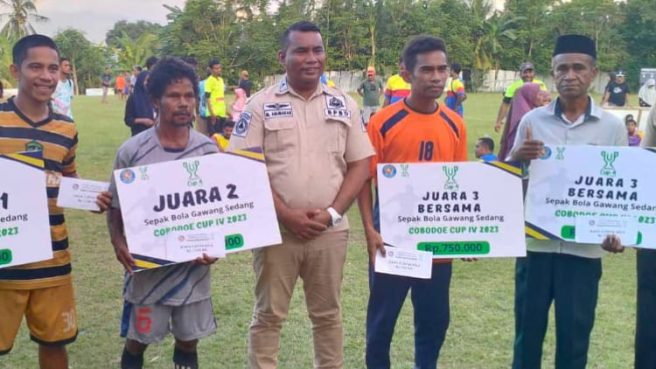 Cobedoe open turnamen resmi ditutup 1 Media Berjaringan Indonesia Timur