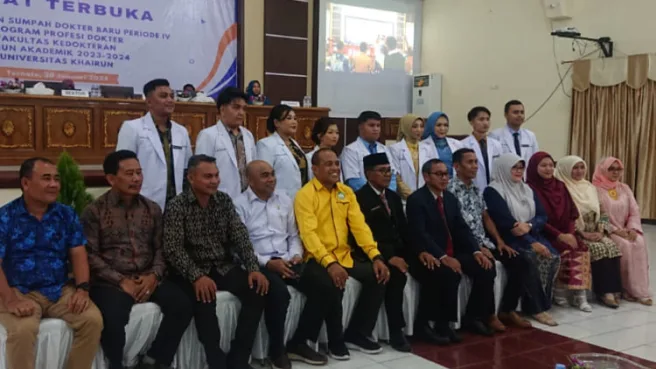 9 Dokter lulusan Unkhair ternate dikukuhkan 1 Media Berjaringan Indonesia Timur