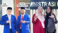 Bawaslu Kota Ternate Diminta Serius Sikapi Dugaan Pelanggaran Netralitas 3 ASN 3 foto Sekwan Kota Ternate dan Kabid Mutasi BKD Ternate Media Berjaringan Indonesia Timur