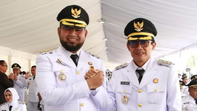 Bassam-Helmi Resmi Dilantik Presiden Prabowo, Pimpin Halmahera Selatan 5 Tahun 1 Buapti Halsel resmi dilantik Media Berjaringan Indonesia Timur