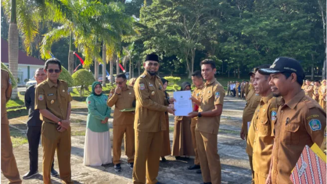 Pembuatan Akta Kopdes Cepat, 11 Kades dapat Apresiasi Bupati Halmahera Selatan 1 IMG 0189 Media Berjaringan Indonesia Timur