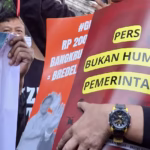 aksi solidaritas Media Berjaringan Indonesia Timur