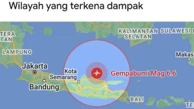 Gempa terkini Tuban Jatim | Media Berjaringan Indonesia Timur