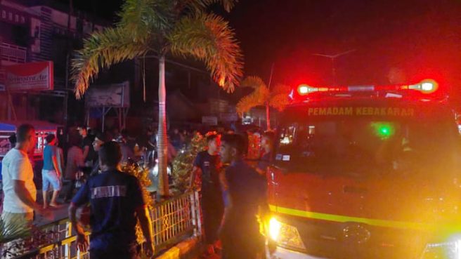 Kebakaran gardu pln 1 Media Berjaringan Indonesia Timur