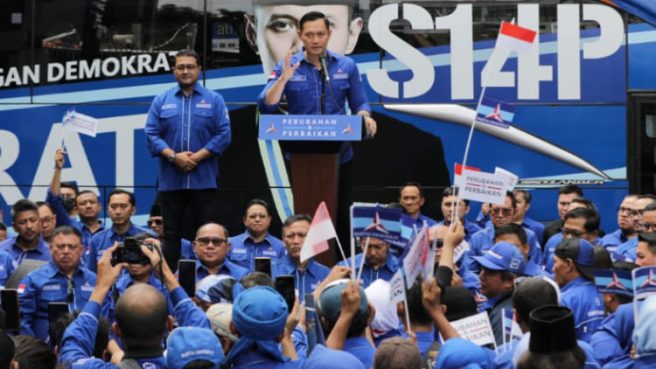 Ketum Partai Demokrat AHY 1 Media Berjaringan Indonesia Timur