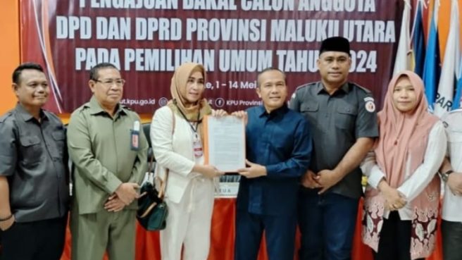 Rosiana daftar calon DPD Dapil Maluku Utara | Media Berjaringan Indonesia Timur