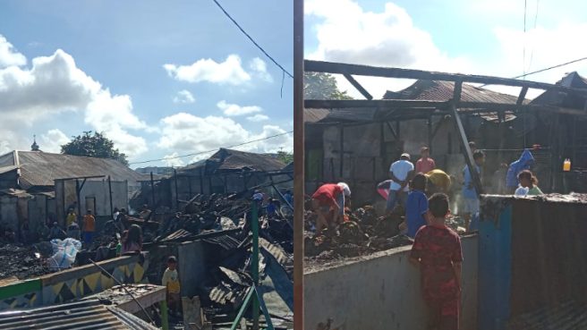 kebakaran Media Berjaringan Indonesia Timur