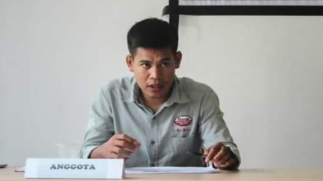 Anggota Paanswaslu Ternatee Utara Riski B Tawari | Media Berjaringan Indonesia Timur