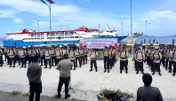 488 personel Polres Halmahera Selatan siap amankan Pemilu 2024 1 | Media Berjaringan Indonesia Timur