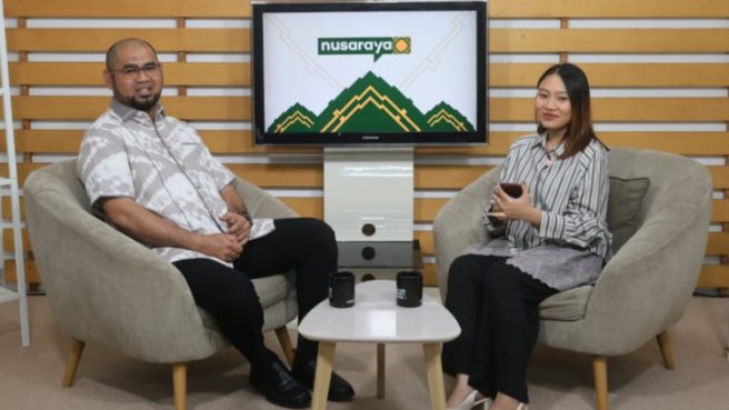 Bupati Halsel hadiri podcast kompas | Media Berjaringan Indonesia Timur