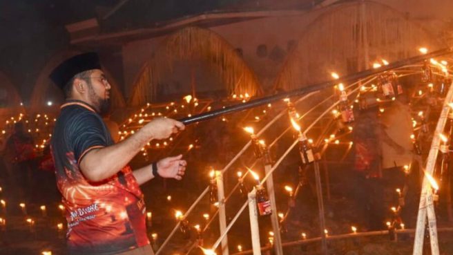 bupati rayakan malam ela ela Media Berjaringan Indonesia Timur