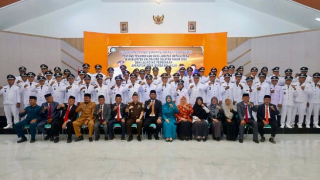 Kades Halsel Dikukuhkan | Media Berjaringan Indonesia Timur