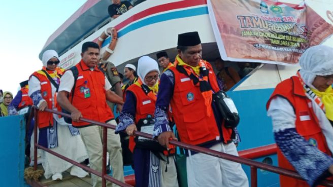 calon jemaah haji Halmahra Selatan | Media Berjaringan Indonesia Timur