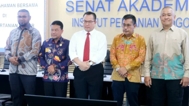 pemda halsel dan IPB teken kerjasama | Media Berjaringan Indonesia Timur