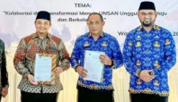 Bupati Halsel hadiri Ulta UNSAN Media Berjaringan Indonesia Timur