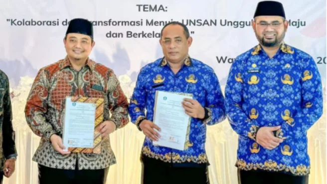 Bupati Halsel hadiri Ulta UNSAN Media Berjaringan Indonesia Timur