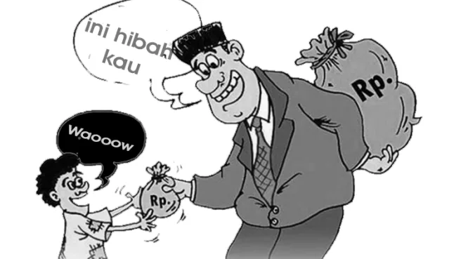 Ilsutrasi korupsi | Media Berjaringan Indonesia Timur