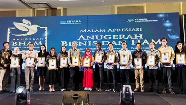 Trimega Bangun Persada sabet penghargaan SETARA Media Berjaringan Indonesia Timur