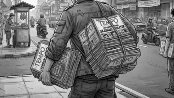 ilsutrasi Majalah Tempo Media Berjaringan Indonesia Timur