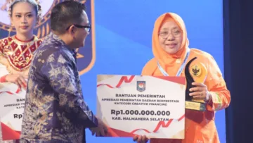 Pemda Halsel sabet juara 3 Media Berjaringan Indonesia Timur