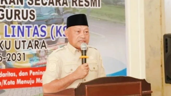 Wakil Gubernur Maluku Utara Kukuhkan Pengurus KSL, Dorong Pembenahan Transportasi Lintas Halmahera 1 Wagub Maluku Utara Media Berjaringan Indonesia Timur