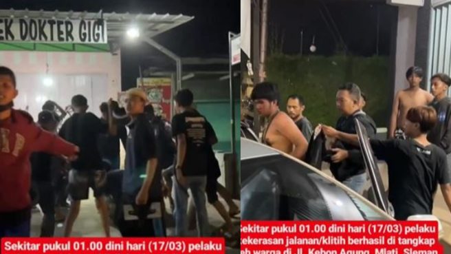 warga tangkap klitih jogja Media Berjaringan Indonesia Timur
