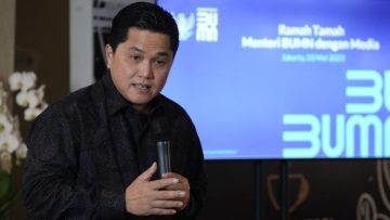 Ketum PSSI Erick Thohir apresiasi Polri Media Berjaringan Indonesia Timur