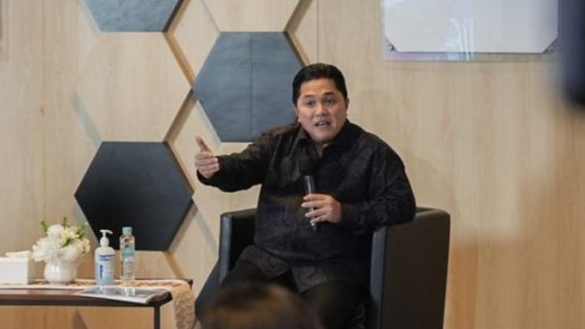Menteri BUMN Erick Thohir Media Berjaringan Indonesia Timur