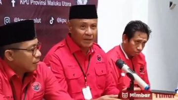 PDI P Maluku Utara resmi mendaftar ke KPU Media Berjaringan Indonesia Timur