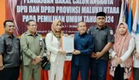 Rosiana daftar calon DPD Dapil Maluku Utara Media Berjaringan Indonesia Timur
