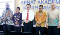 pemda halsel dan IPB teken kerjasama Media Berjaringan Indonesia Timur