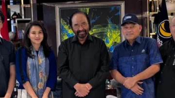 Sherly Sarbin temui Surya Paloh Media Berjaringan Indonesia Timur