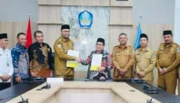Bupati Halsel teken MoU bareng IAIN Ternate Media Berjaringan Indonesia Timur
