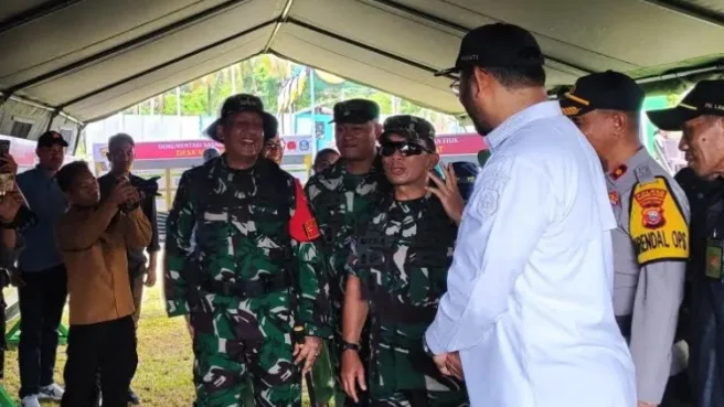 TMMD Bupati Halsel Media Berjaringan Indonesia Timur