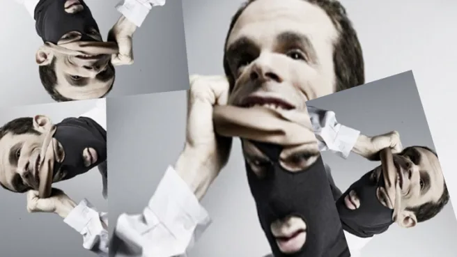 ilustrasi buzzer bertopeng jurnalis Media Berjaringan Indonesia Timur