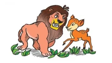 ilustrasi kacil diserang singa Media Berjaringan Indonesia Timur