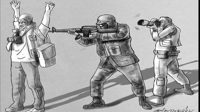 ilustrasi kekerasan jurnalis Media Berjaringan Indonesia Timur