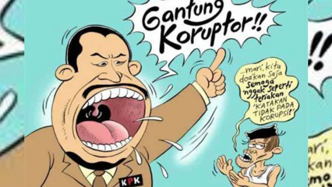 ilustrasi korupsi Media Berjaringan Indonesia Timur